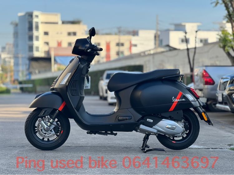 Vespa GTS1504v 2023 สีดำด้าน สวยสุดๆ รูปที่ 3
