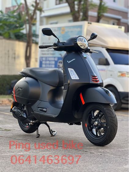 Vespa GTS1504v 2023 สีดำด้าน สวยสุดๆ รูปที่ 2