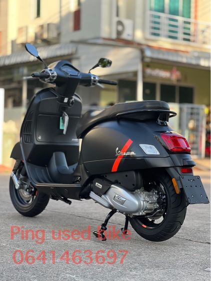 Vespa GTS1504v 2023 สีดำด้าน สวยสุดๆ รูปที่ 9