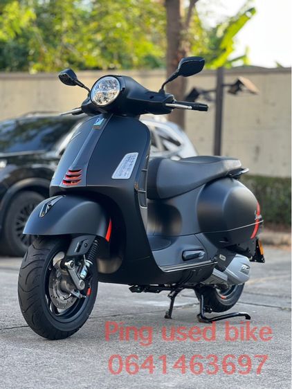 Vespa GTS1504v 2023 สีดำด้าน สวยสุดๆ