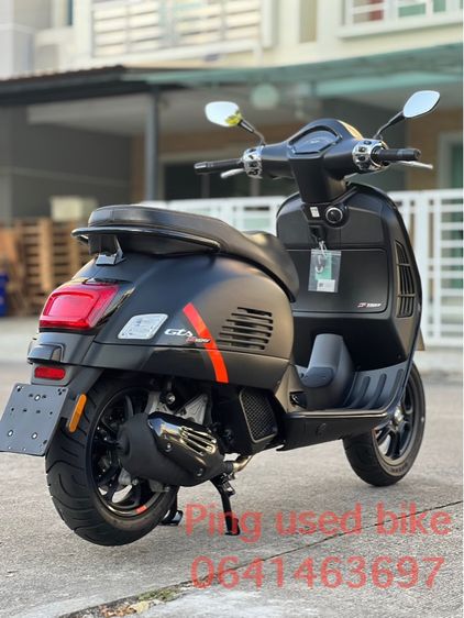 Vespa GTS1504v 2023 สีดำด้าน สวยสุดๆ รูปที่ 10