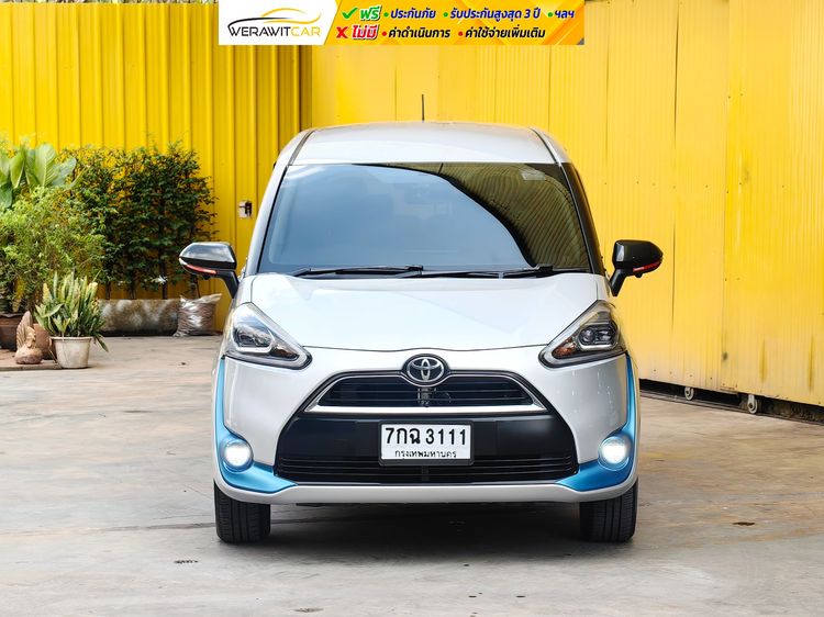 Toyota Sienta 2018 1.5 V Utility-car เบนซิน ไม่ติดแก๊ส เกียร์อัตโนมัติ บรอนซ์เงิน รูปที่ 2