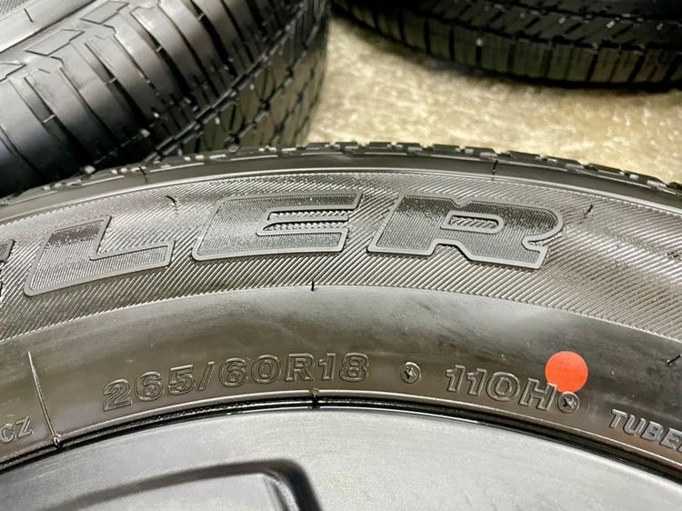 ล้อแม็ก TOYOTA TRAVO ขอบ 18” ถอดป้ายแดงใหม่ล่าสุด ยาง BRIDGESTONE 265-60R18 ปี 25 ตุ่มหน้ายางยังอยู่ครบ รูปที่ 11