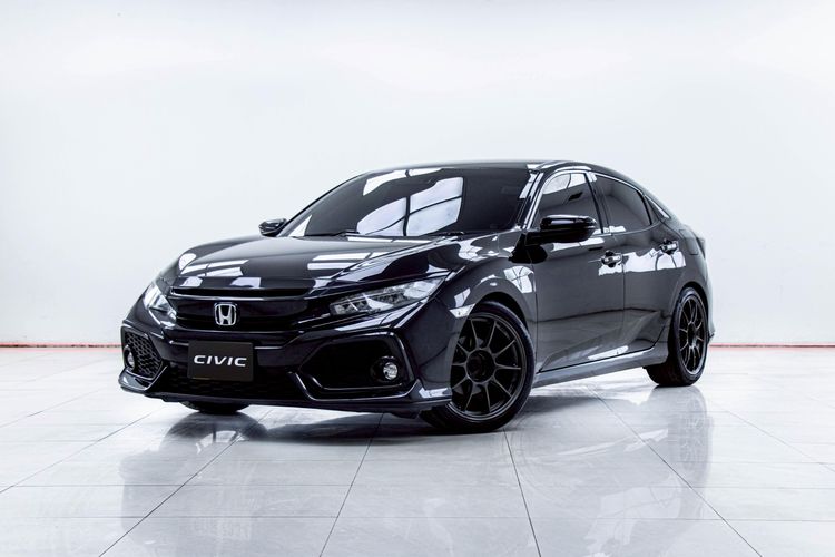 Honda Civic 2017 1.5 Turbo Sedan เบนซิน ไม่ติดแก๊ส เกียร์อัตโนมัติ ดำ รูปที่ 4