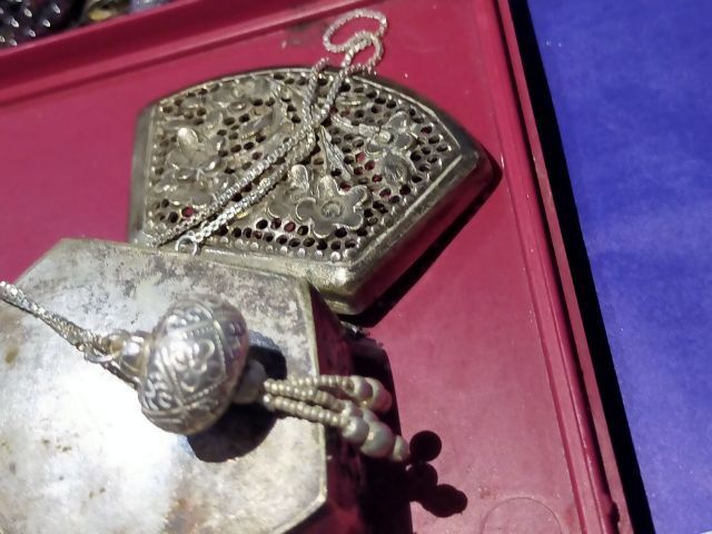 สร้อยคอพร้อมจี้เงินแท้ 925 รูปที่ 6