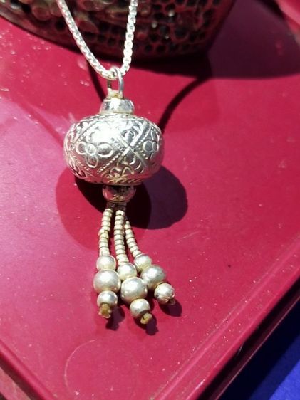 สร้อยคอพร้อมจี้เงินแท้ 925