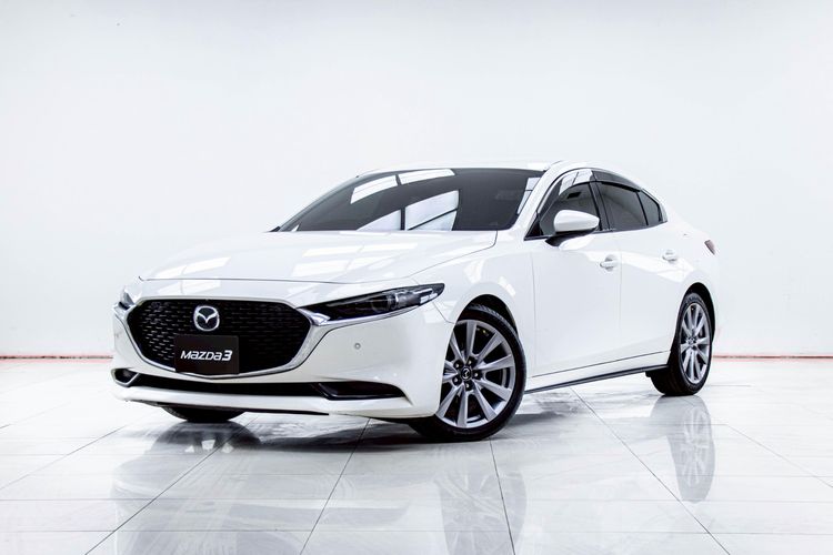Mazda Mazda3 2021 2.0 SP Sedan เบนซิน ไม่ติดแก๊ส เกียร์อัตโนมัติ ขาว รูปที่ 4
