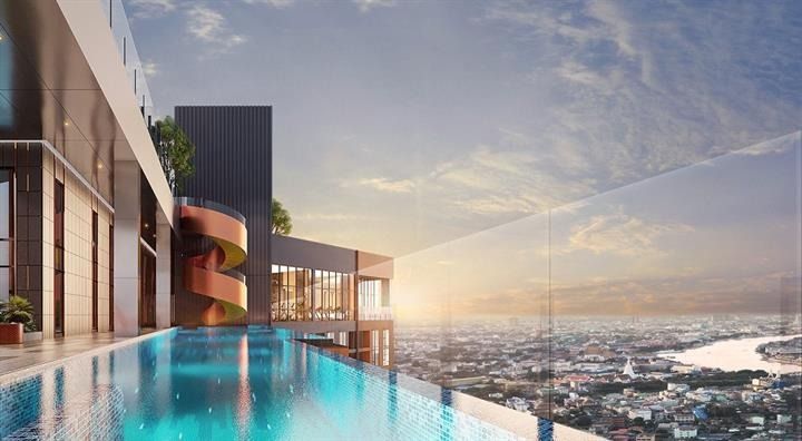 ตกแต่งครบ CM04340 ขายดาวน์ คอนโด โฟล บาย แสนสิริ FLO By Sansiri คอนโดมิเนียม ถนนสมเด็จเจ้าพระยา รูปที่ 3