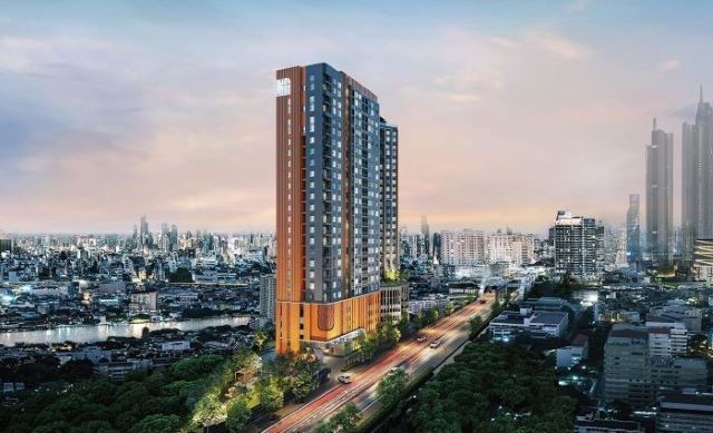 ตกแต่งครบ CM04340 ขายดาวน์ คอนโด โฟล บาย แสนสิริ FLO By Sansiri คอนโดมิเนียม ถนนสมเด็จเจ้าพระยา