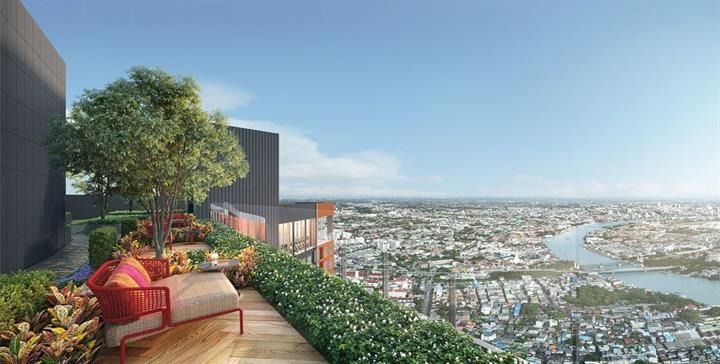 ตกแต่งครบ CM04340 ขายดาวน์ คอนโด โฟล บาย แสนสิริ FLO By Sansiri คอนโดมิเนียม ถนนสมเด็จเจ้าพระยา รูปที่ 2