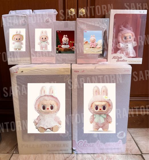 Mokoko Labubu Popland Full set 7 pcs authentic มีของพร้อมส่ง