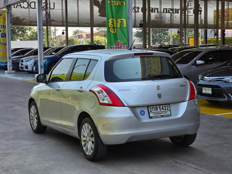Suzuki Swift 2013 1.2 GLX Sedan เบนซิน ไม่ติดแก๊ส เกียร์อัตโนมัติ เทา รูปที่ 4