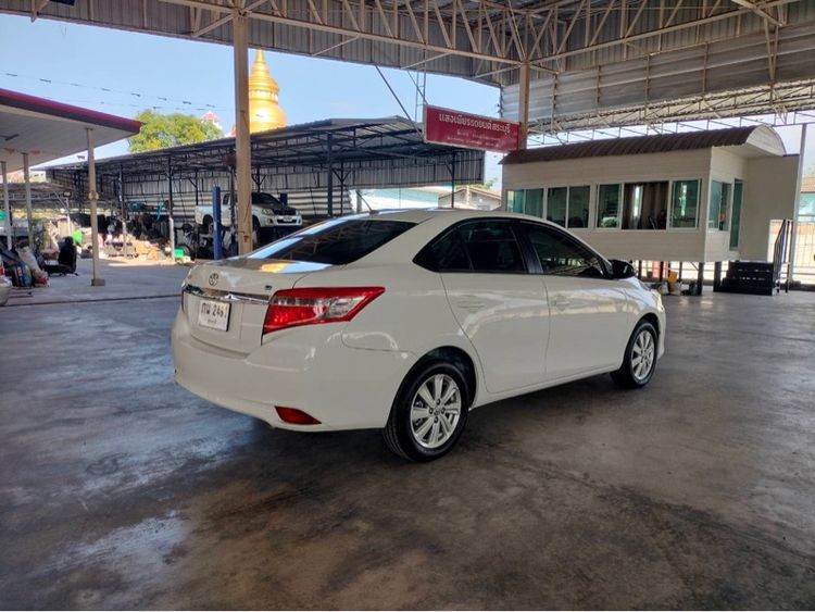 Toyota Vios 2014 1.5 G Sedan เบนซิน ไม่ติดแก๊ส เกียร์อัตโนมัติ ขาว รูปที่ 4