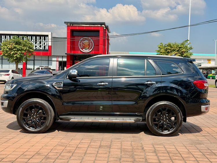 Ford Everest 2021 2.0 Titanium Utility-car ดีเซล ไม่ติดแก๊ส เกียร์อัตโนมัติ ดำ รูปที่ 4