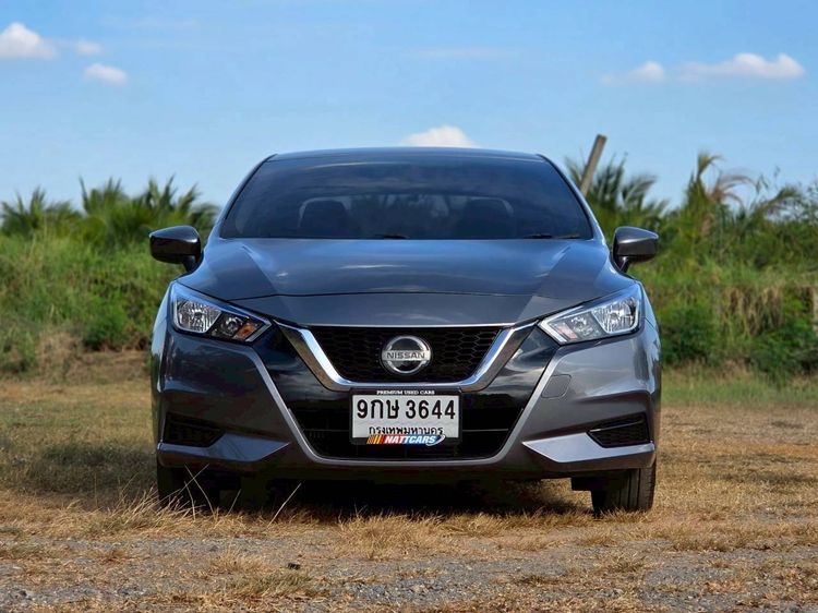 Nissan Almera 2020 1.0 EL Sedan เบนซิน ไม่ติดแก๊ส เกียร์อัตโนมัติ เทา รูปที่ 2