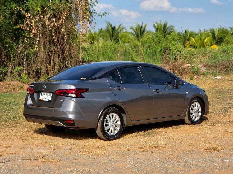 Nissan Almera 2020 1.0 EL Sedan เบนซิน ไม่ติดแก๊ส เกียร์อัตโนมัติ เทา รูปที่ 3