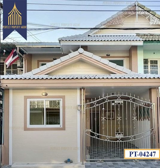 ขาย ทาวน์เฮ้าส์ พฤกษา 18 สไตล์โมเดิร์น มินิมอล บางใหญ่ แต่งใหม่ทั้งหลัง