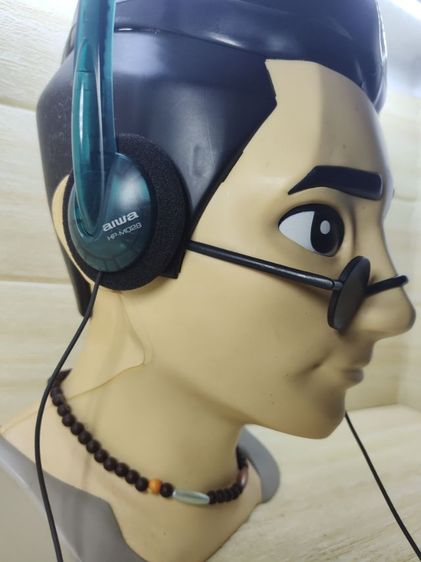 ขายหูฟังวินเทจ AIWA HP M028 หูฟังยุคเทป แผ่นCD ฟองน้ำดั้งเดิมยังสวยนุ่มหู เสียงดีสมชื่อAIWA สภาพสวยหายาก
 รูปที่ 2
