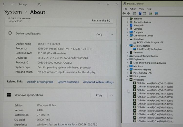DELL LATITUDE 7330 รูปที่ 7