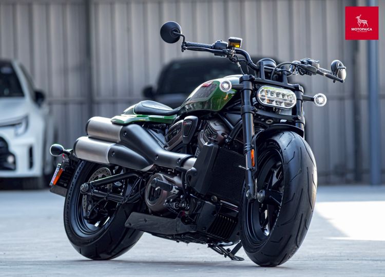 รุ่นอื่นๆ Harley Davidson Sportster S ปี2022 สีเขียว วิ่ง1,900Mi. ใหม่มาก
