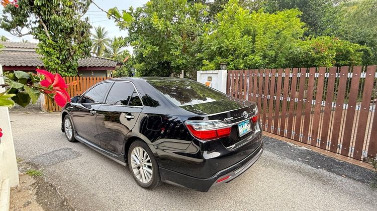 Toyota Camry 2015 2.5 Hybrid Sedan ไฮบริด เกียร์อัตโนมัติ ดำ รูปที่ 4
