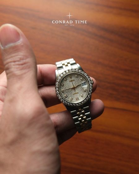 Rolex Datejust 78273 Anniversary Diamond Dial Two-Tone Jubilee 1999 31mm.  รูปที่ 5