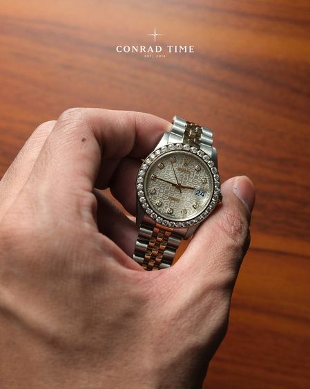 Rolex Datejust 78273 Anniversary Diamond Dial Two-Tone Jubilee 1999 31mm.  รูปที่ 6