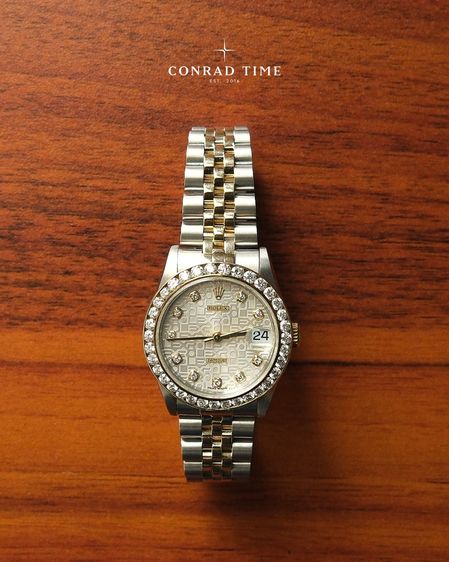 Rolex Datejust 78273 Anniversary Diamond Dial Two-Tone Jubilee 1999 31mm.  รูปที่ 2