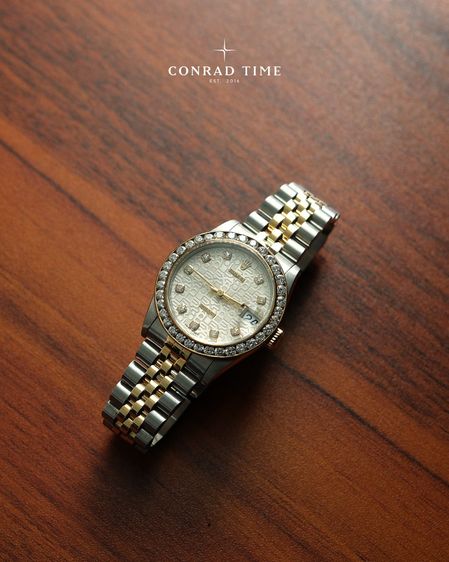 Rolex Datejust 78273 Anniversary Diamond Dial Two-Tone Jubilee 1999 31mm.  รูปที่ 4