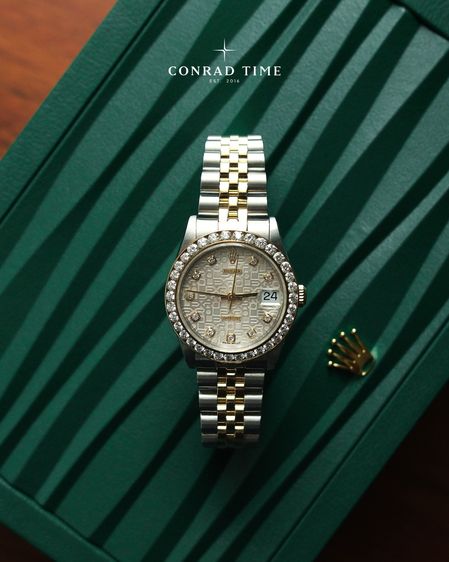 Rolex Datejust 78273 Anniversary Diamond Dial Two-Tone Jubilee 1999 31mm.  รูปที่ 7