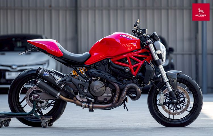 Ducati Monster821 Red ปี2015 วิ่ง17,000Km. ท่อTermignoni รูปที่ 3
