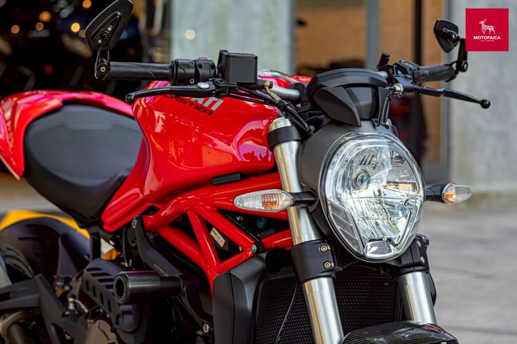 Ducati Monster821 Red ปี2015 วิ่ง17,000Km. ท่อTermignoni รูปที่ 13