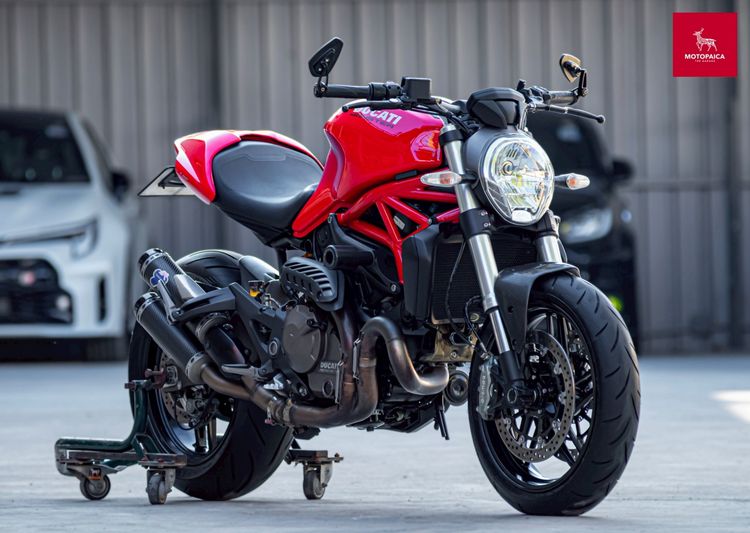 Ducati Monster821 Red ปี2015 วิ่ง17,000Km. ท่อTermignoni
