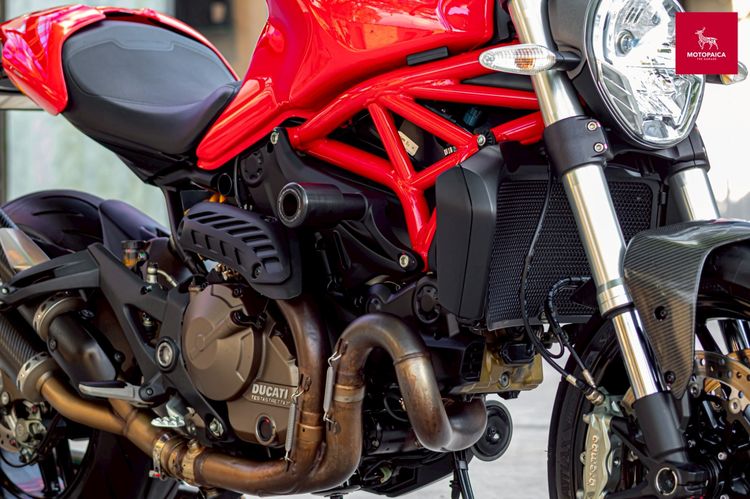 Ducati Monster821 Red ปี2015 วิ่ง17,000Km. ท่อTermignoni รูปที่ 8