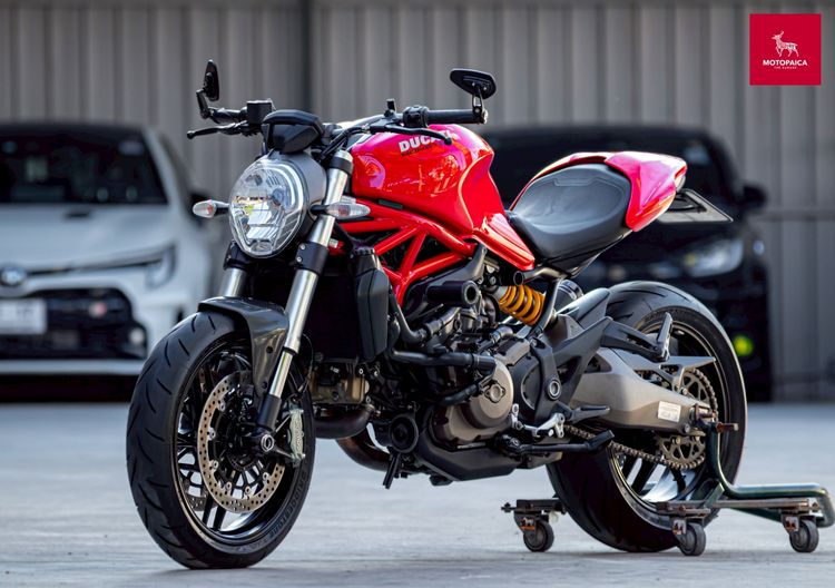 Ducati Monster821 Red ปี2015 วิ่ง17,000Km. ท่อTermignoni รูปที่ 2