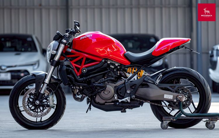 Ducati Monster821 Red ปี2015 วิ่ง17,000Km. ท่อTermignoni รูปที่ 4