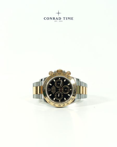 Rolex Daytona 116503 Black Dial Two-Tone Oyster 2018 40mm. Fullset  รูปที่ 5
