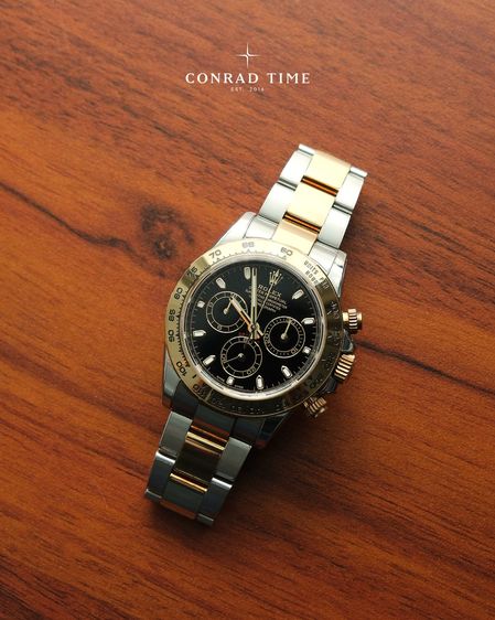 Rolex Daytona 116503 Black Dial Two-Tone Oyster 2018 40mm. Fullset  รูปที่ 4