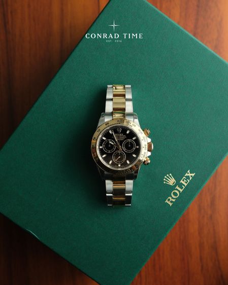 Rolex Daytona 116503 Black Dial Two-Tone Oyster 2018 40mm. Fullset 