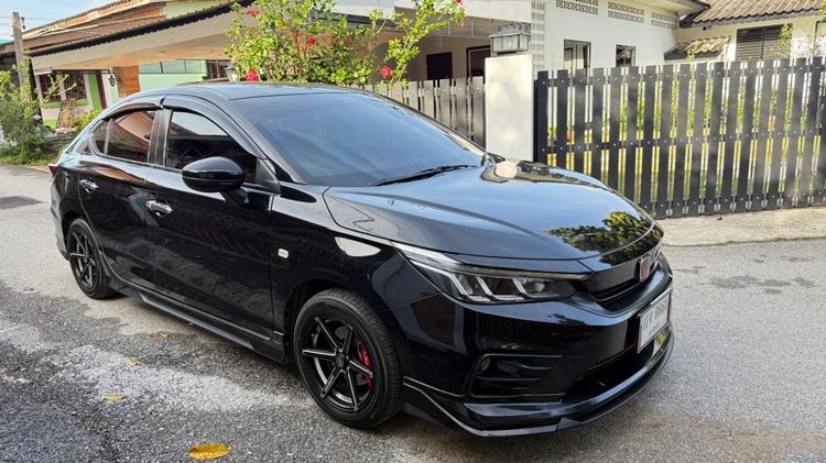 Honda City 2020 1.0 S Sedan เบนซิน เกียร์อัตโนมัติ ดำ รูปที่ 3