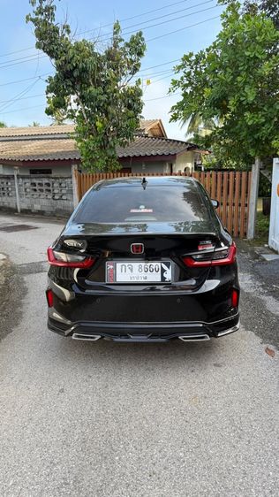 Honda City 2020 1.0 S Sedan เบนซิน เกียร์อัตโนมัติ ดำ รูปที่ 2