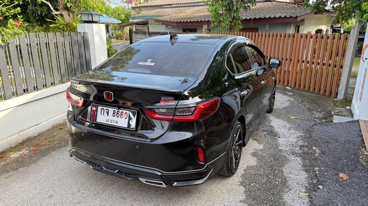 Honda City 2020 1.0 S Sedan เบนซิน เกียร์อัตโนมัติ ดำ รูปที่ 4