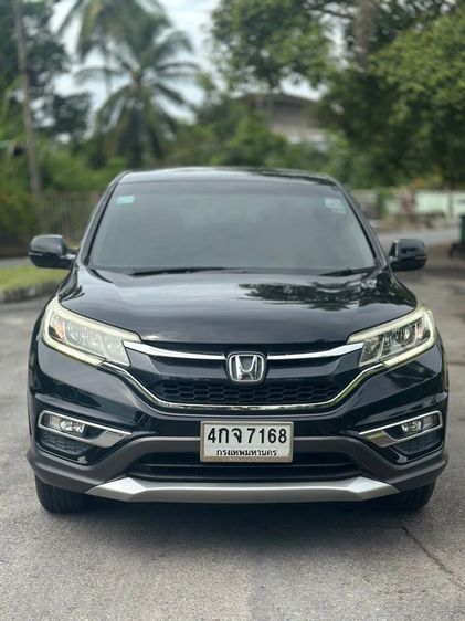 Honda CR-V 2015 2.0 EL 4WD Utility-car เบนซิน เกียร์อัตโนมัติ ดำ รูปที่ 2