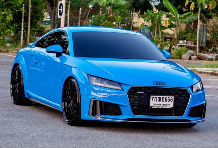 รถ Audi Audi TT  2.0 TFSI Quattro S Line 4WD สี ฟ้า