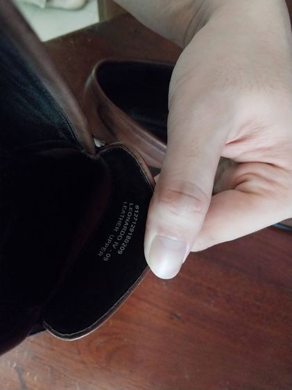 รองเท้าหนัง loafer ผู้ชาย แบรนด์ saramanda มือสอง รูปที่ 7