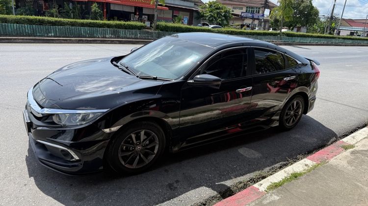 Honda Civic 2020 1.8 EL i-VTEC Sedan เบนซิน เกียร์อัตโนมัติ ดำ รูปที่ 3