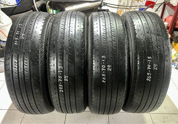 BRIDGESTONE 205 70 15 ปี24 4เส้น รูปที่ 3