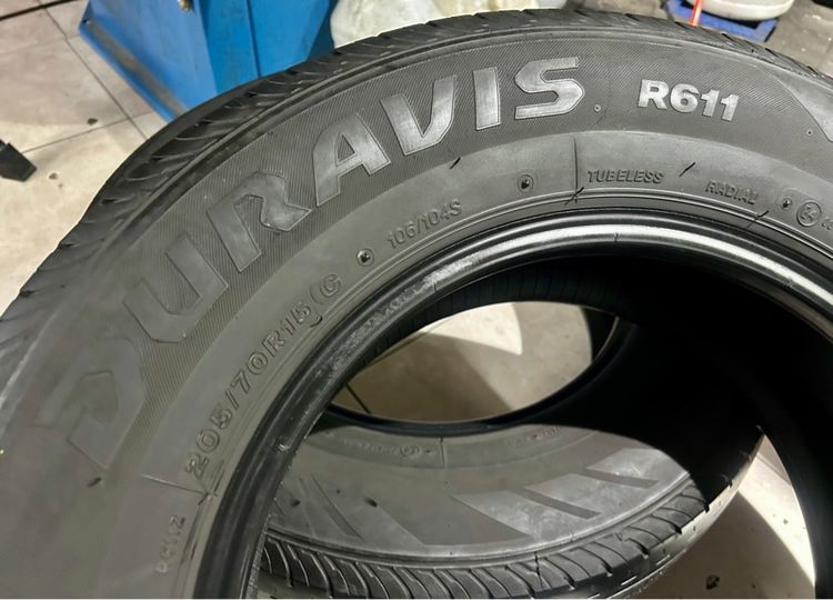 BRIDGESTONE 205 70 15 ปี24 4เส้น รูปที่ 5