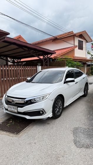 Honda Civic 2019 1.8 EL i-VTEC Sedan เบนซิน เกียร์อัตโนมัติ ขาว รูปที่ 2