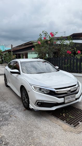 Honda Civic 2019 1.8 EL i-VTEC Sedan เบนซิน เกียร์อัตโนมัติ ขาว รูปที่ 3